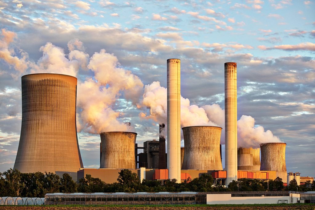 power plants causing climate change